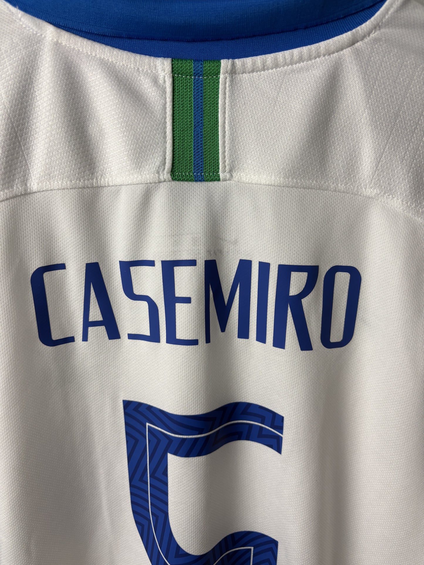 Vintage #5 Casemiro Brasil 2019/2020 COPA America Winners Official Brazil National team Football T-Shirt