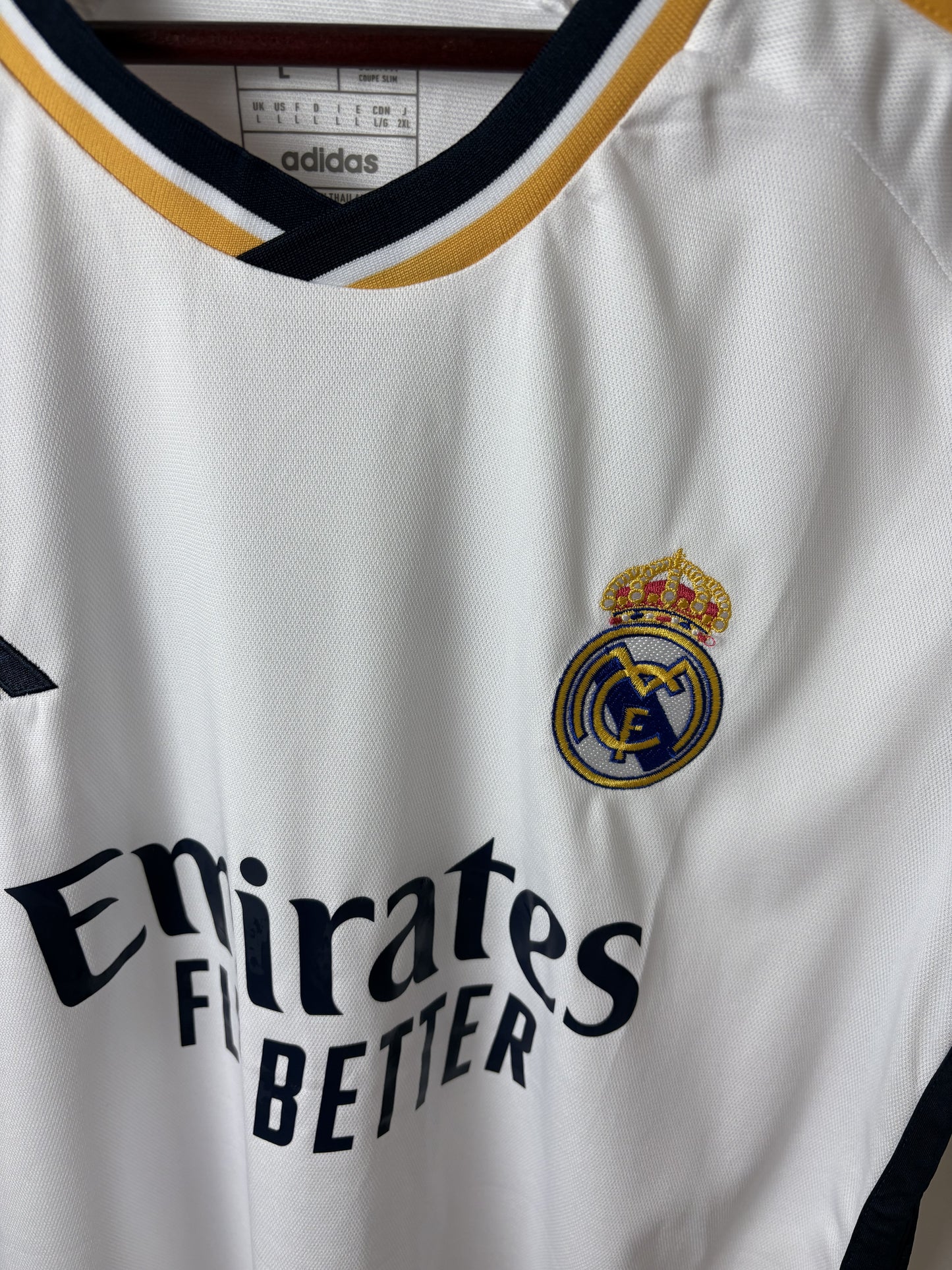 Vini JR #7 Real Madrid 23/24 Home Football Jersey