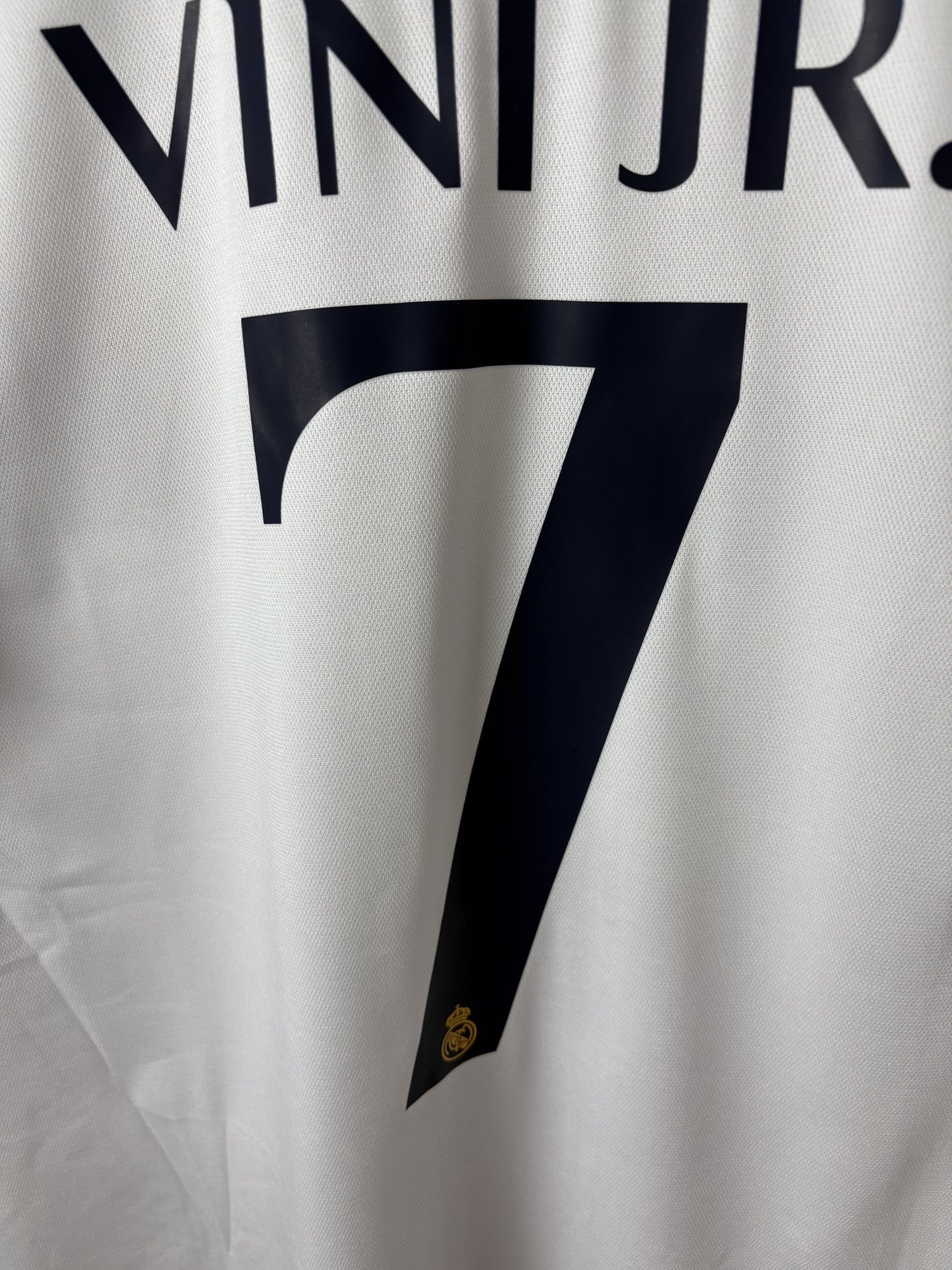 Vini JR #7 Real Madrid 23/24 Home Football Jersey