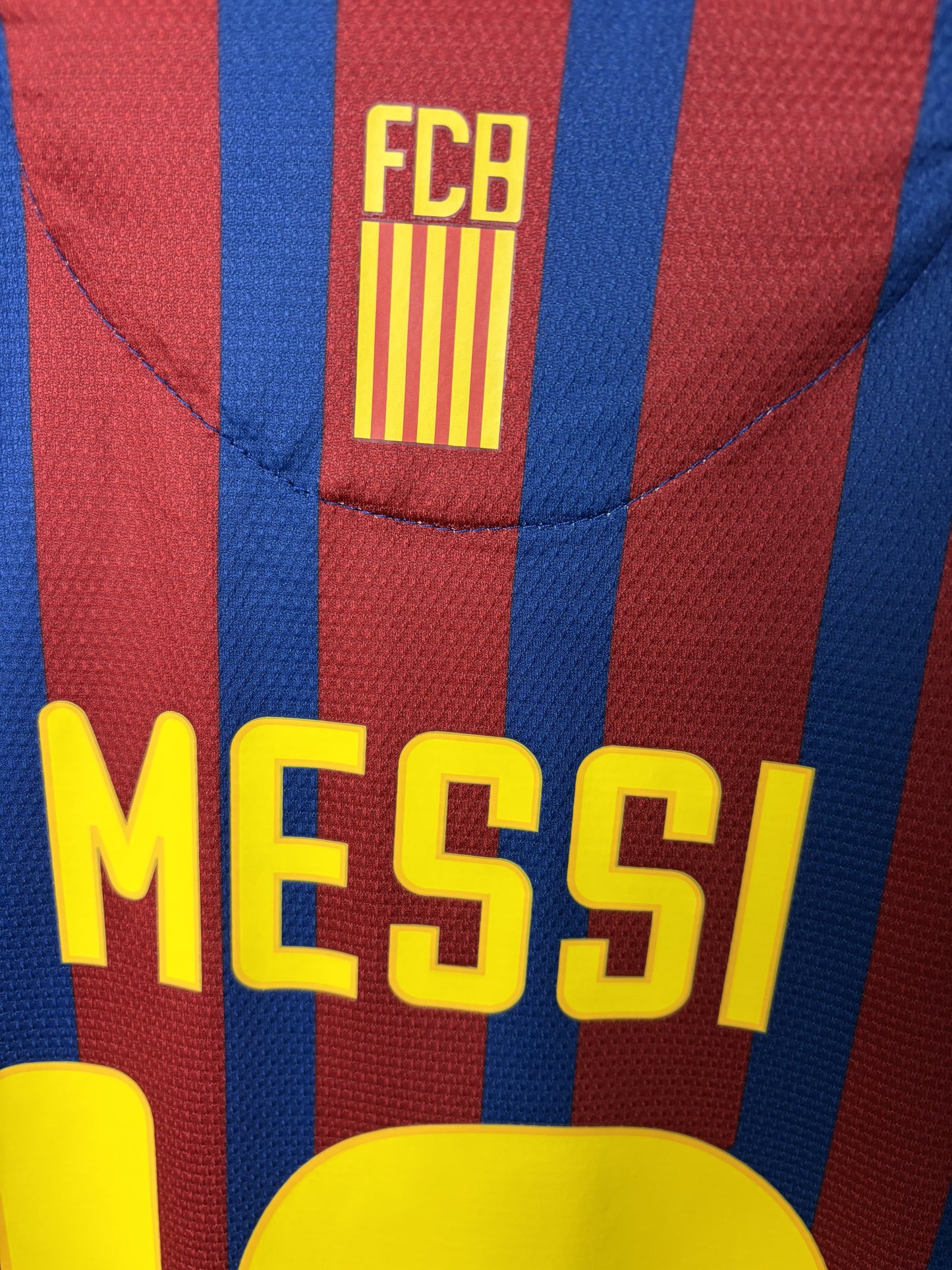 Vintage #10 Messi FC Barcelona 2011/12 Home Kit