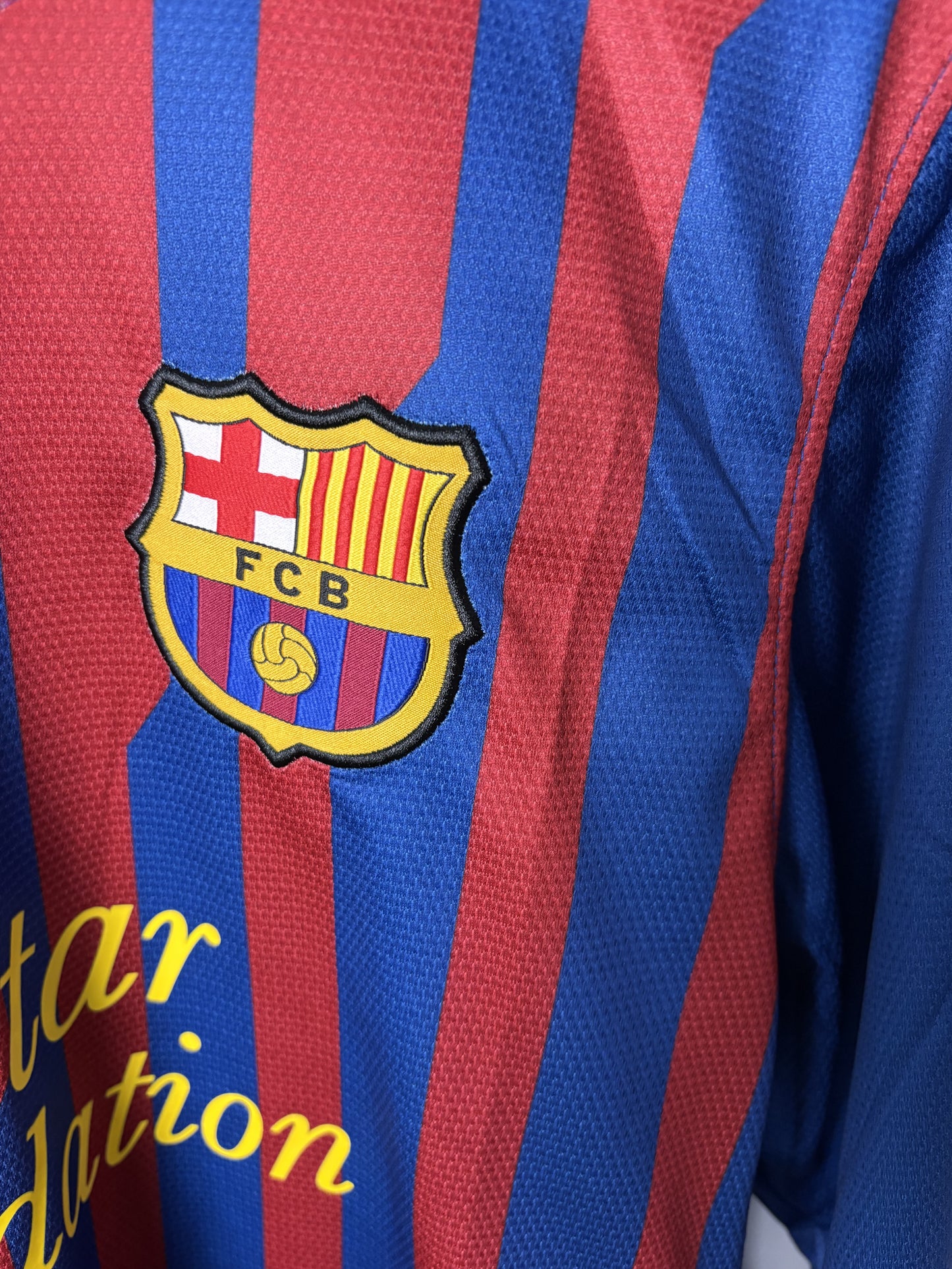 Vintage #10 Messi FC Barcelona 2011/12 Home Kit