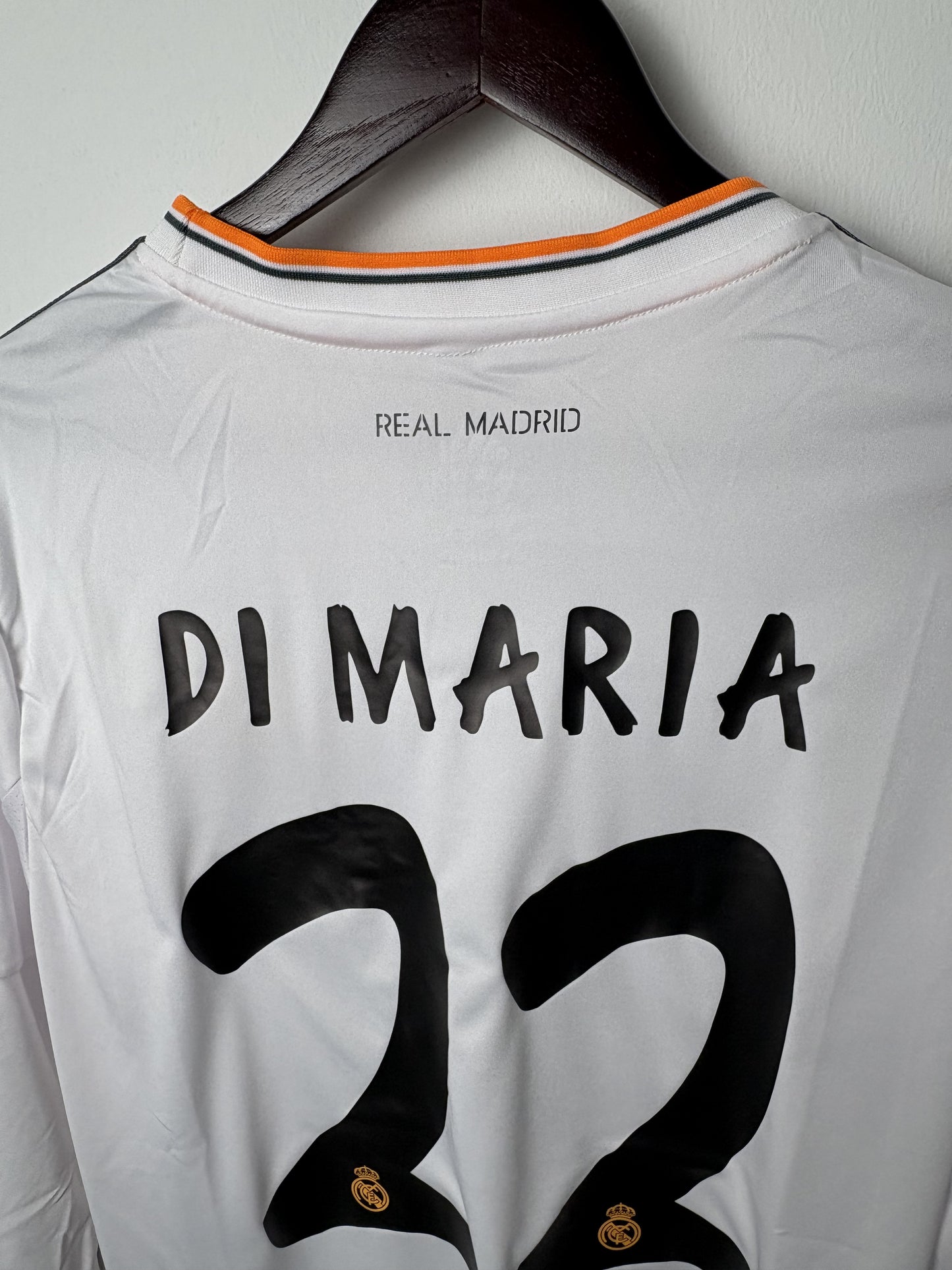 Vintage #22 DI MARIA Real Madrid 2014 Home Jersey