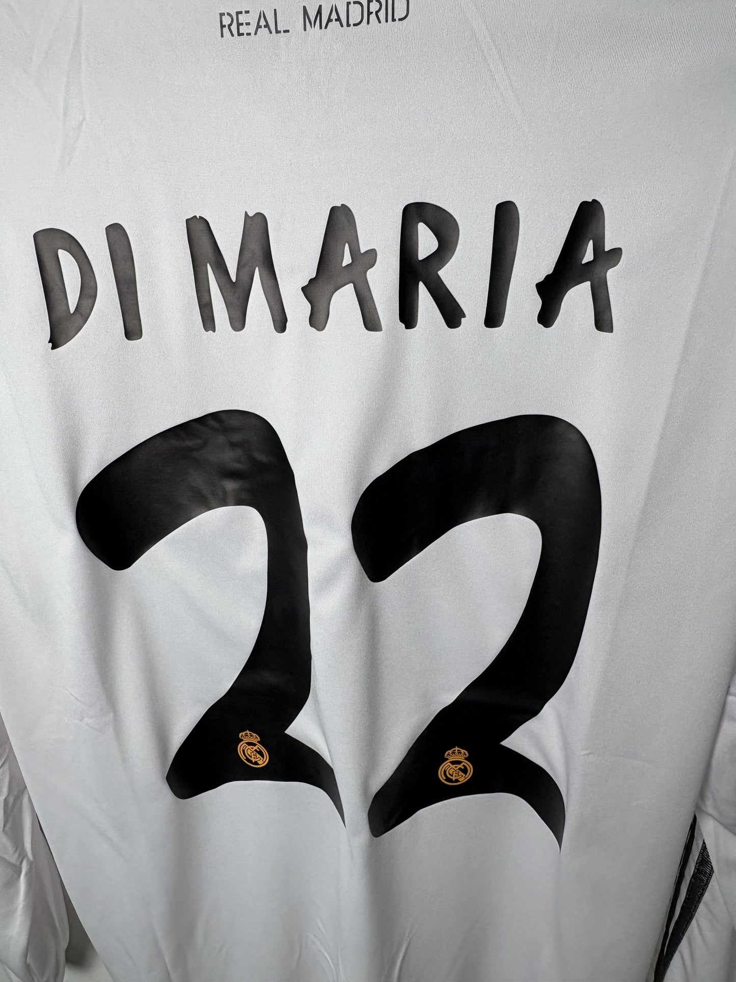 Vintage #22 DI MARIA Real Madrid 2014 Home Jersey