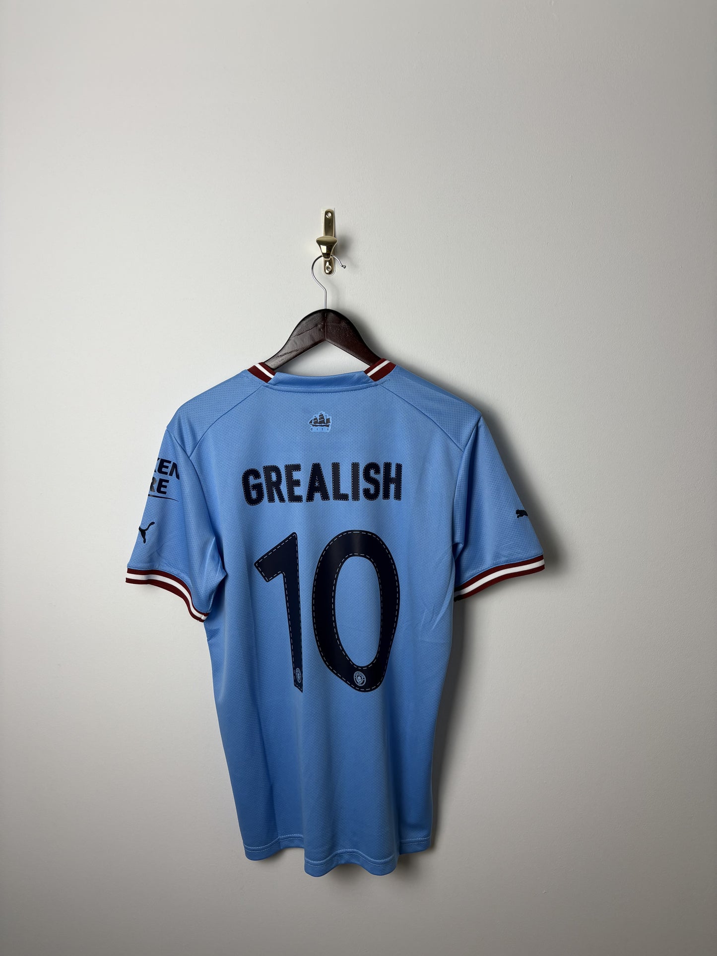 Vintage #10Jack Grealish Manchester City Home Shirt 2023