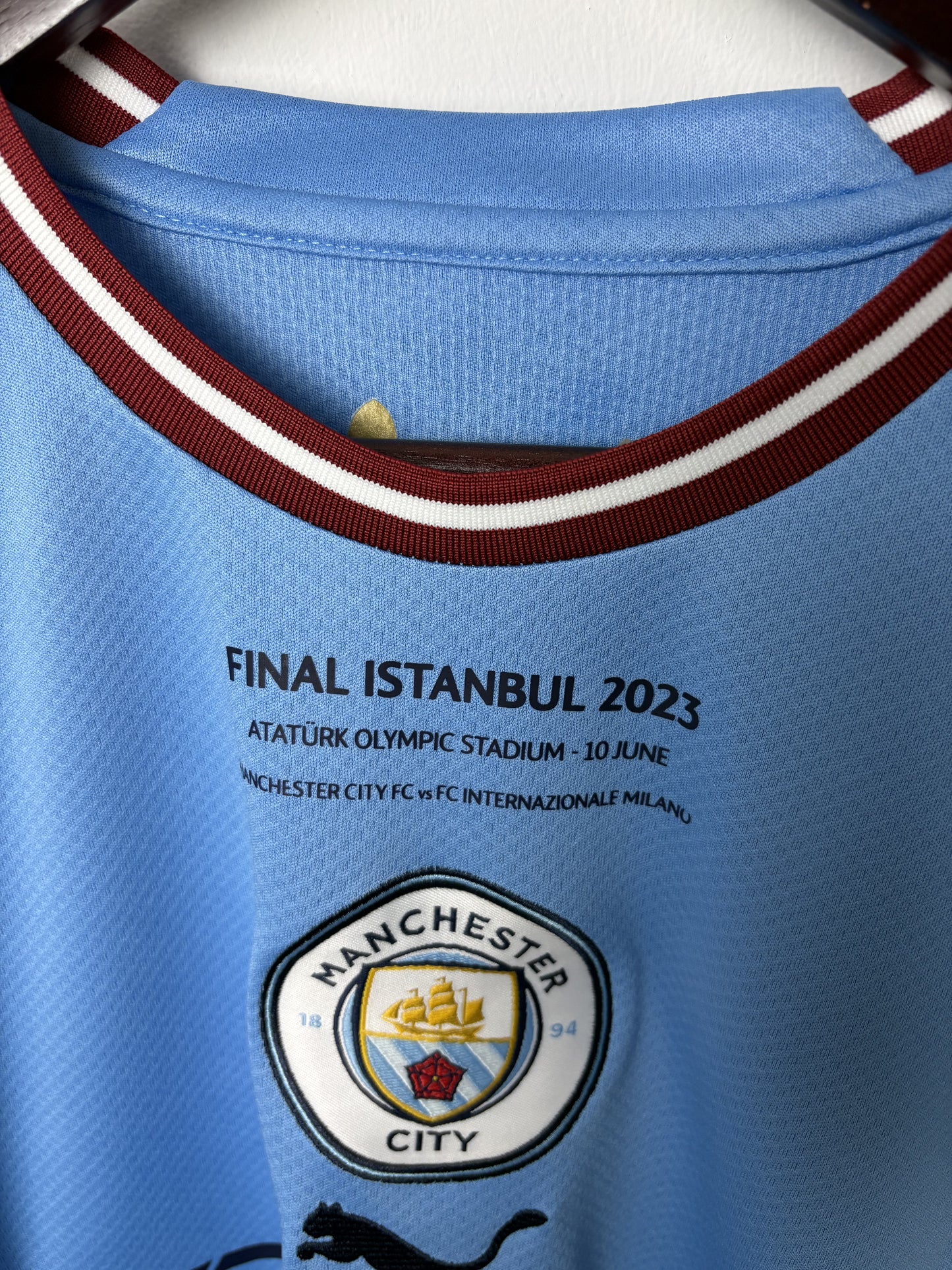 Vintage #10Jack Grealish Manchester City Home Shirt 2023