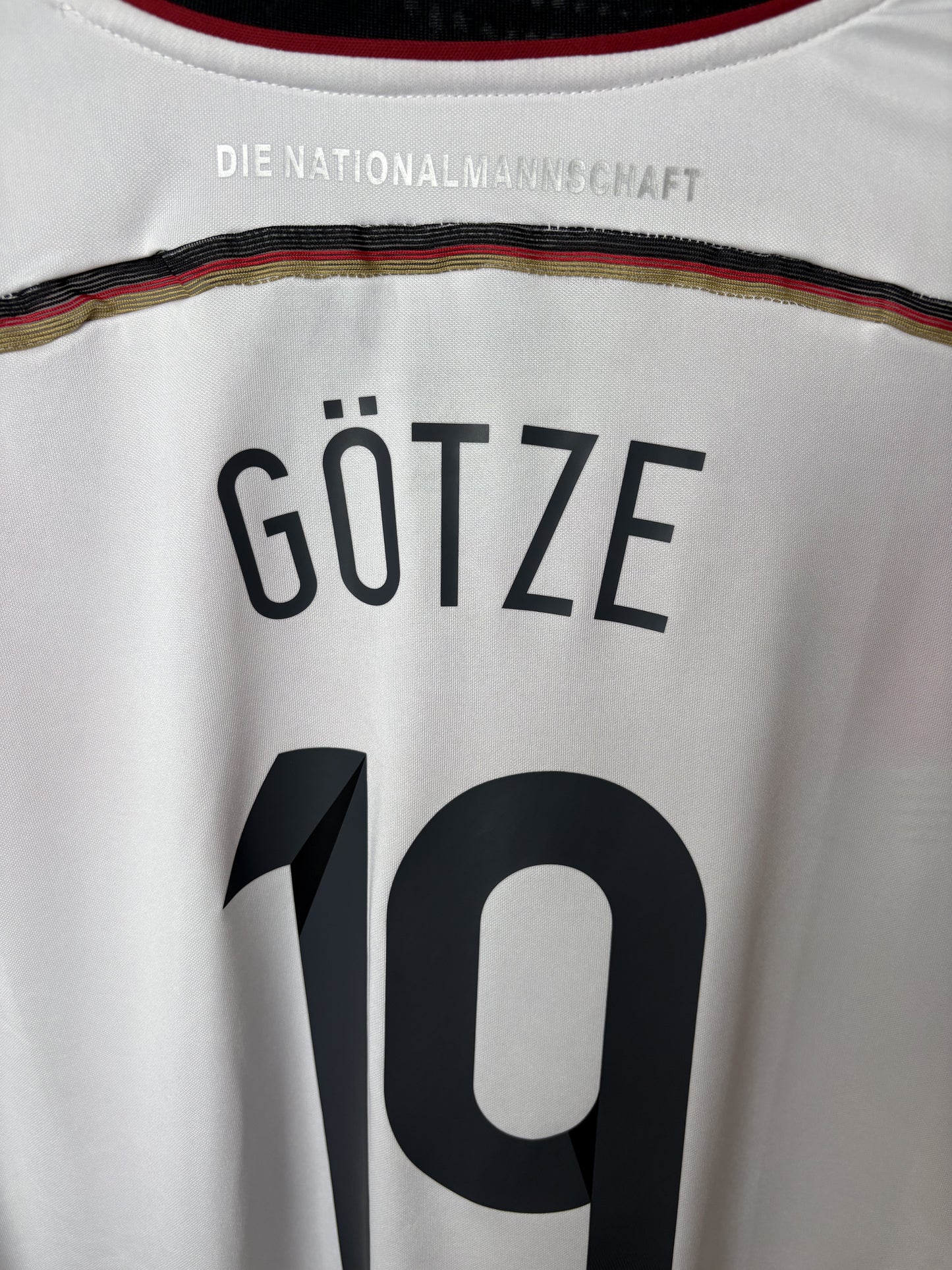 Vintage #19 Götze Germany 2014 Home World Cup