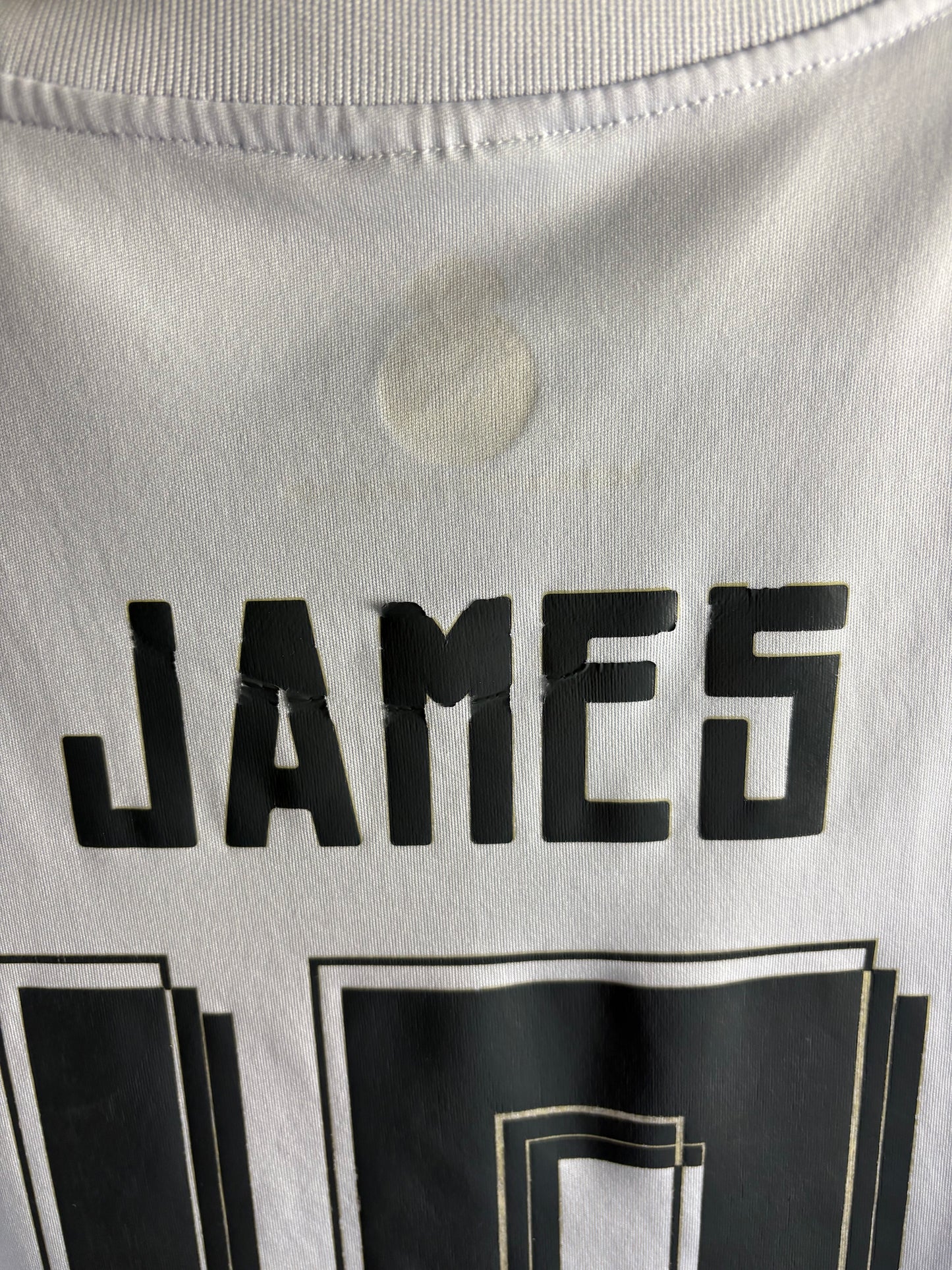 Vintage #10 James Real Madrid 2015/16 Home Jersey