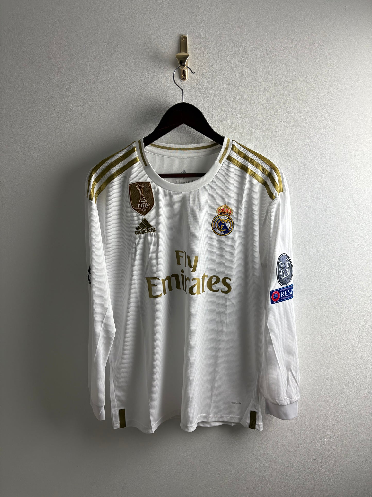 Vintage 22 Isco Real Madrid 19/20 UCL Long Sleeve Jersey