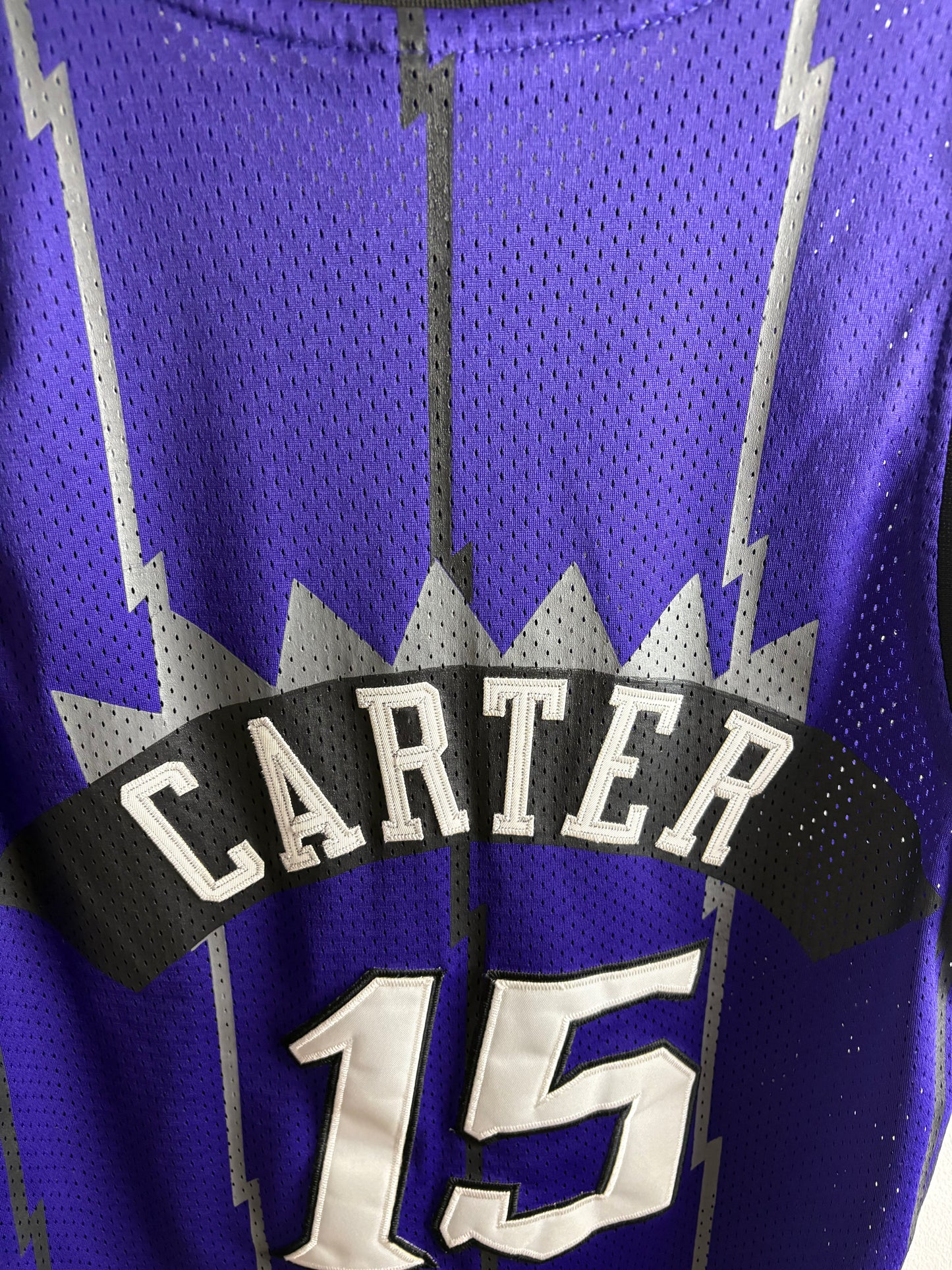 Vintage Men's Vince Carter Purple Toronto Raptors 1998/99 Basketball Jersey