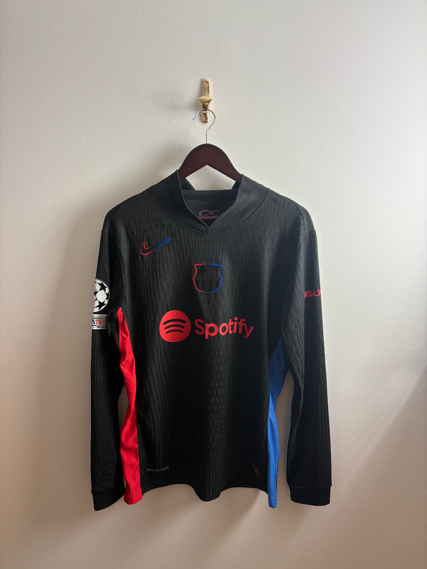 Vintage FC Barcelona away Football shirt from the 24/25 season