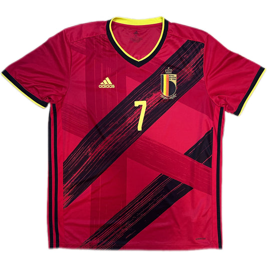 Authentic De Bruyne #7 Belgium 2019-20 Home