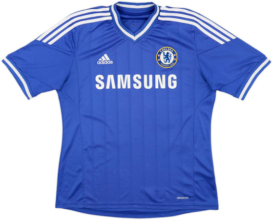 Authentic Lampard #8 Chelsea 2013/14 Home Football