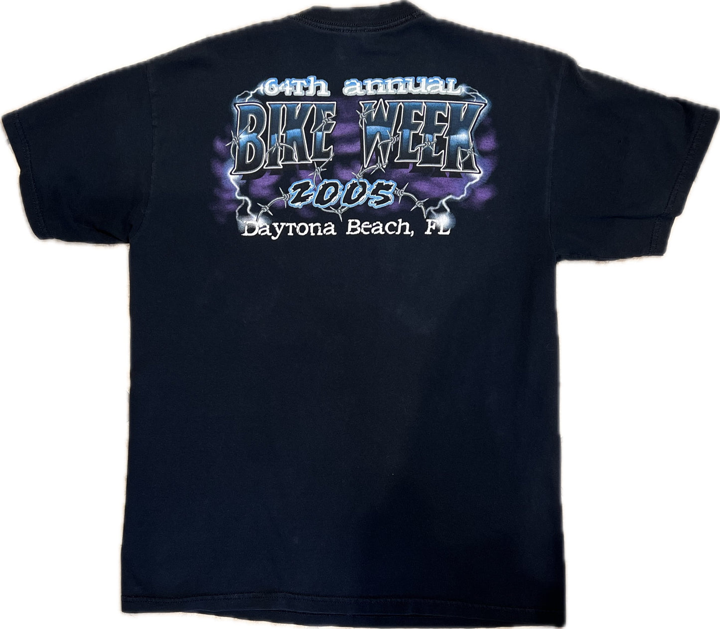 Vintage Bike Week 2005 Daytona Beach Black Men‰۪s M