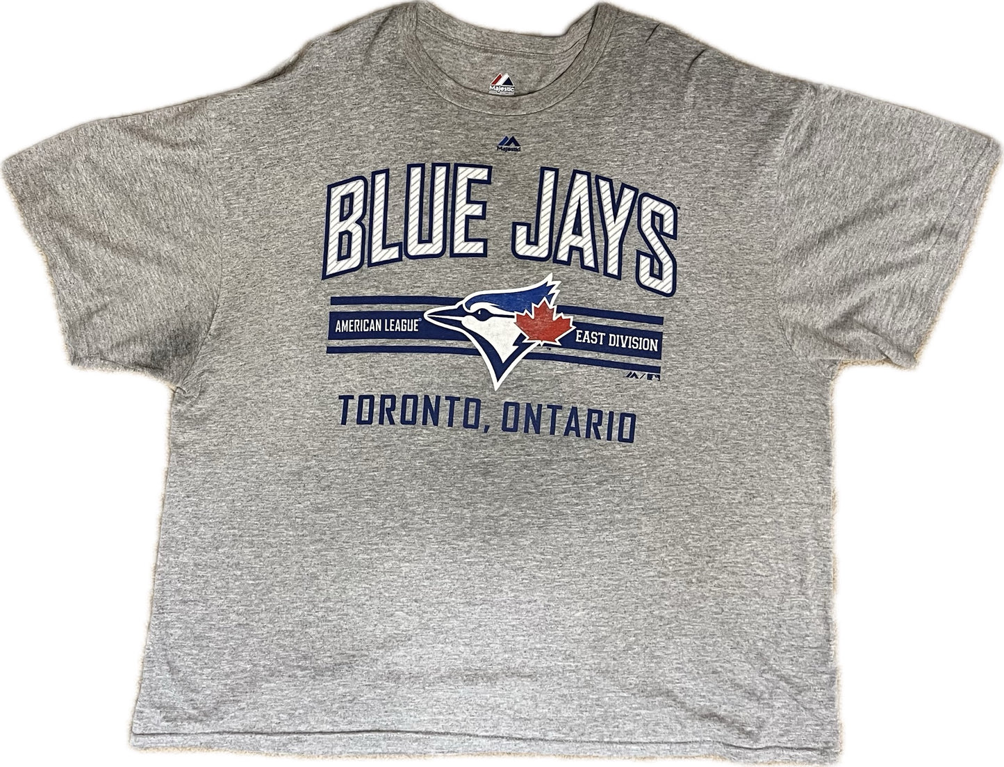 Vintage Toronto Blue Jays T-Shirt Grey Men‰۪s 2XL