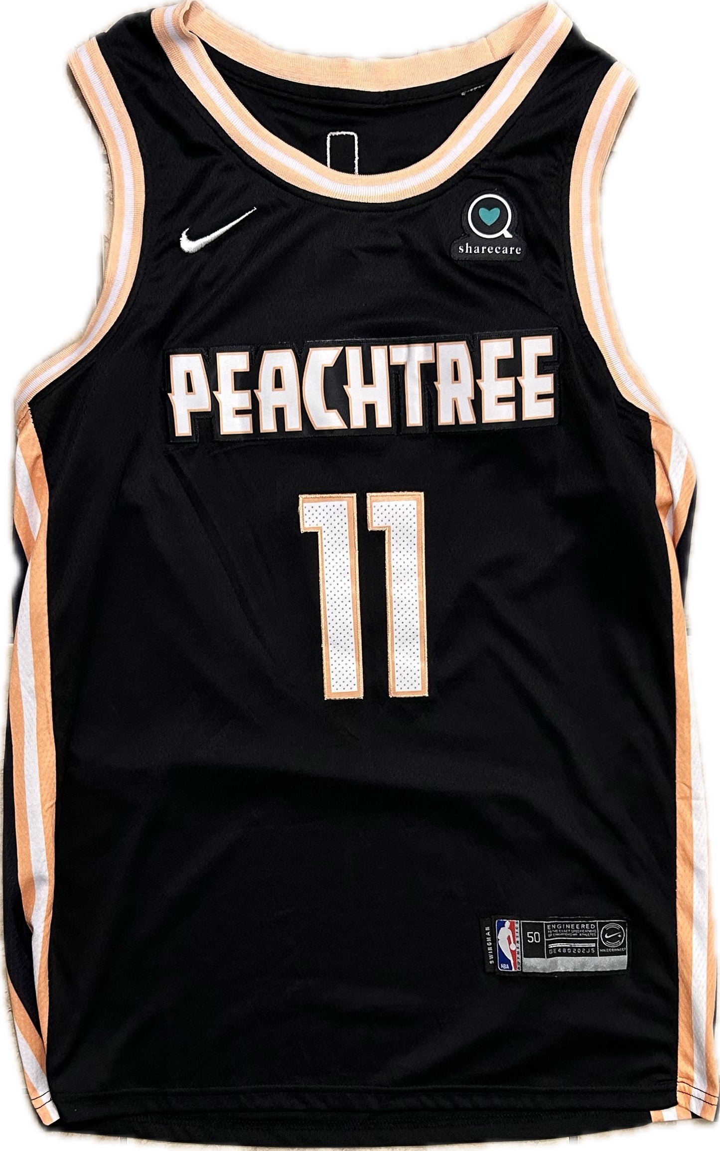 Vintage Trae Young Atlanta Hawks 2019/20 City Edition NBA Jersey