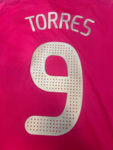 Authentic Torres #9 Spain 2007-09 Home Football
