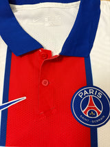 Authentic #7 Mbappe Paris Saint-Germain 2020-21 away Football BNWT