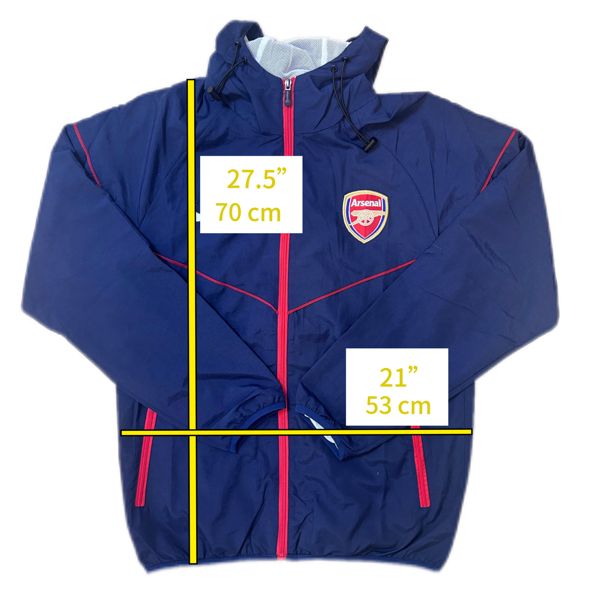 Vintage Arsenal 2005-06 Training Jacket Football