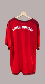 Authentic Bayern Munich 2015/16 Home Football T-Shirt
