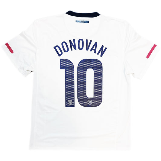 Authentic Donovan #10 United States 2010-11 Home Football