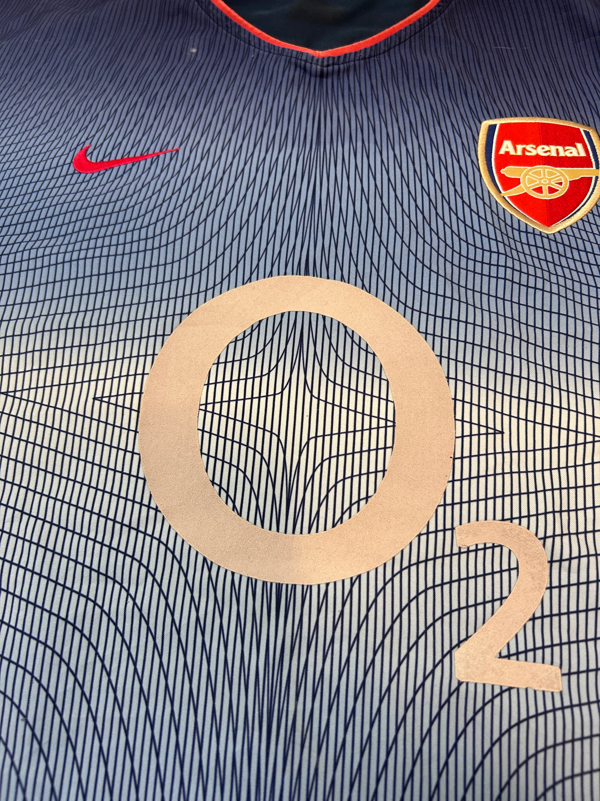 Authentic Henry #14 Arsenal 2002-04  Away Football