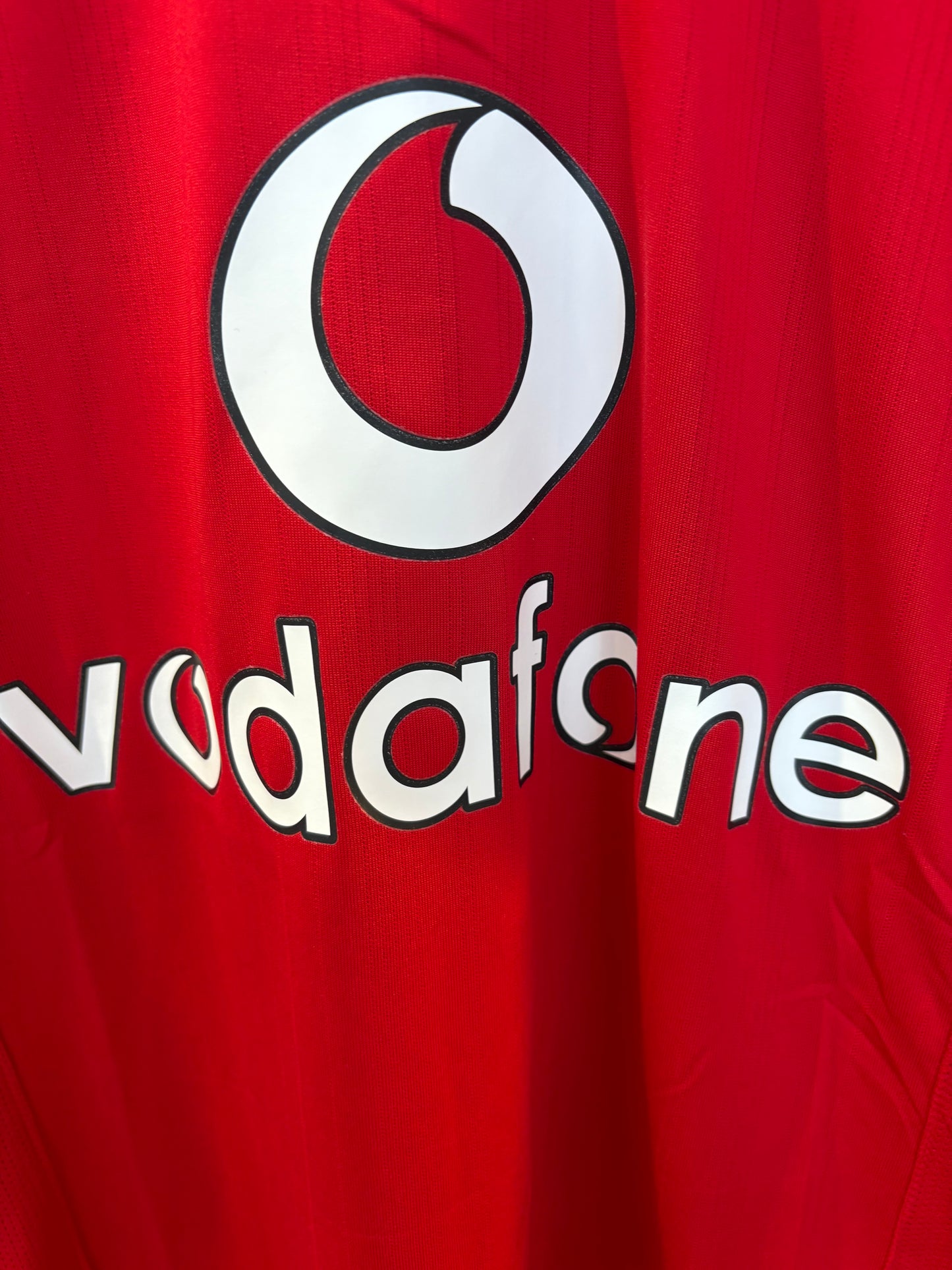 Vintage #7 Beckham Manchester United 2004 Home football shirt