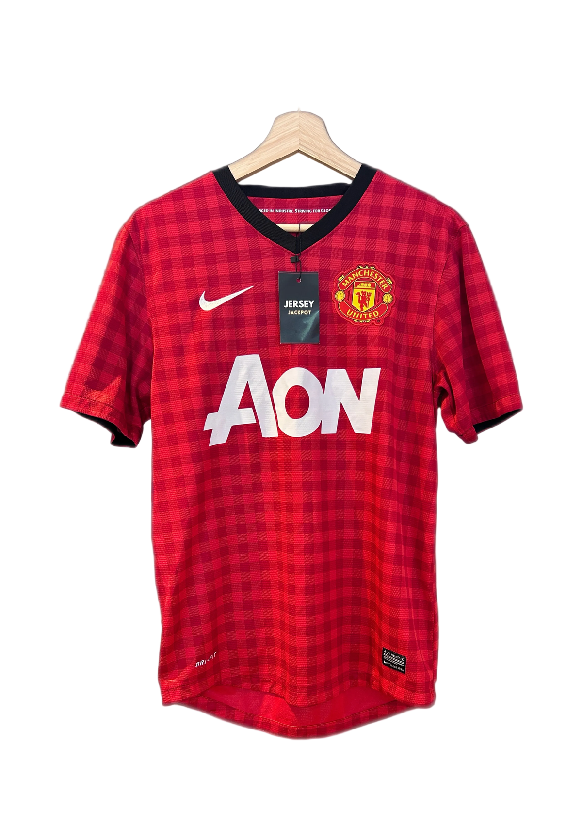 Authentic Scholes #22 Manchester United 2012/13 Home Football