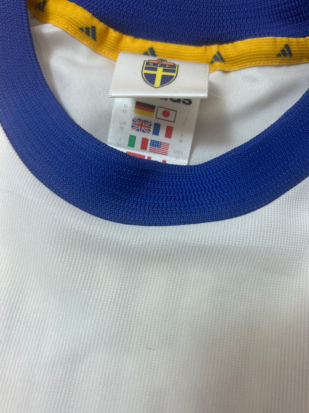 Authentic Ibrahimovic #21 Sweden 2002-03 Away Football