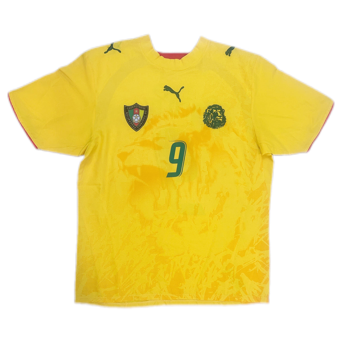 Authentic Eto’o #9 Cameroon 2006-08 Away Football