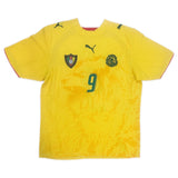 Authentic Eto’o #9 Cameroon 2006-08 Away Football