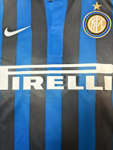 Authentic Eto’o #9 InterMilan 2011-2012 home Football