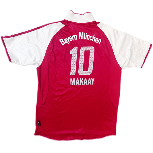 Authentic Makaay #10 Bayern Munich 2003-04 Home Football