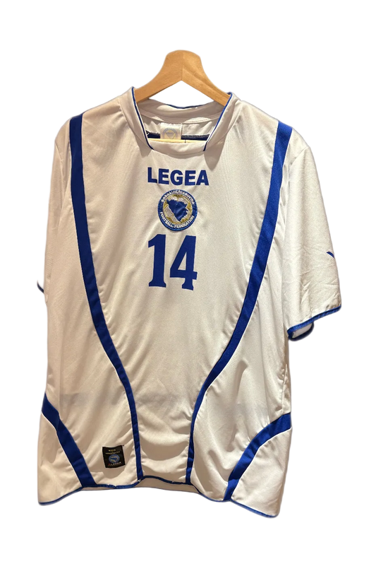 Authentic Ibišević #14 Bosnia Herzegovina  2011-12 Home Football