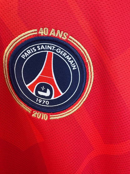 Authentic #4 Makelele PSG 1970-2010 40TH Anniversary Third Soccer Jersey