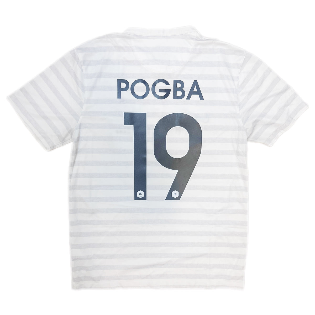Authentic Pogba #19 France 2014-15 Away Football