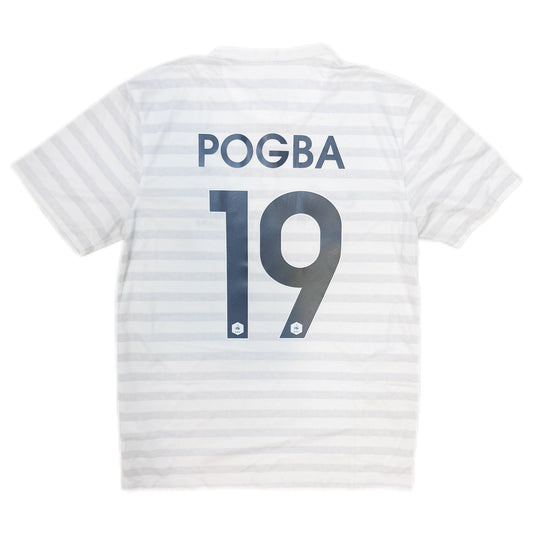 Authentic Pogba #19 France 2014-15 Away Football