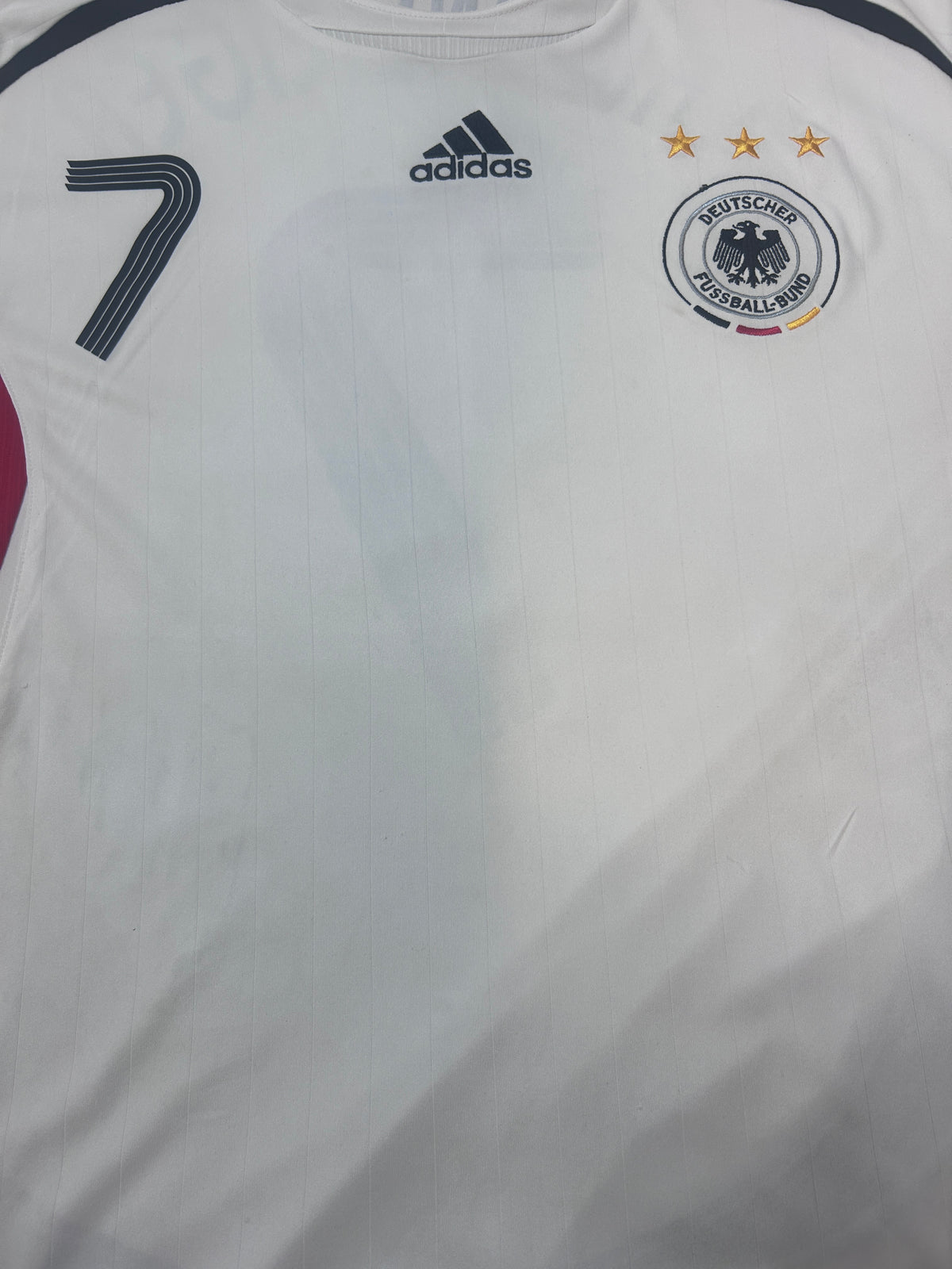 Authentic Schweinsteiger #7 Germany 2005-06 Home Football