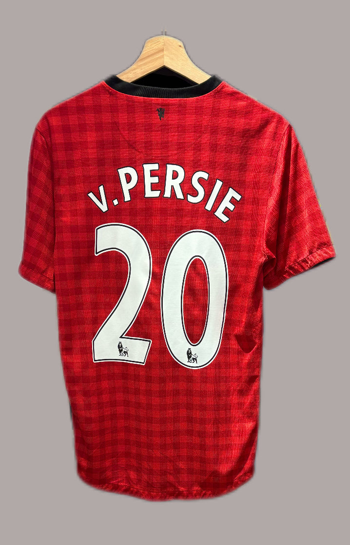 Vintage #20 V. Persie Nike 2012-13 Manchester United home football shirt