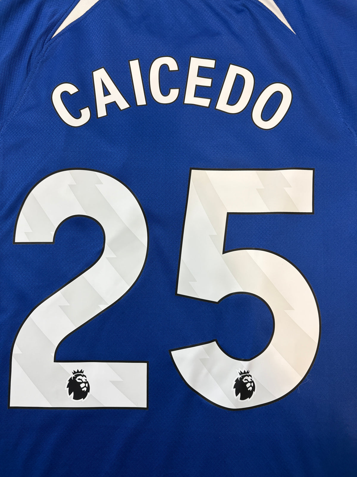 Authentic Caicedo #25 Chelsea 2023-24 Home Football
