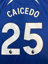 Authentic Caicedo #25 Chelsea 2023-24 Home Football