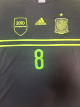 Authentic Xavi #8 Spain 2013-15 Away Football