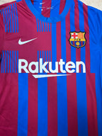 Maillot de football domicile authentique Pedri #16 Barcelone 2021-22