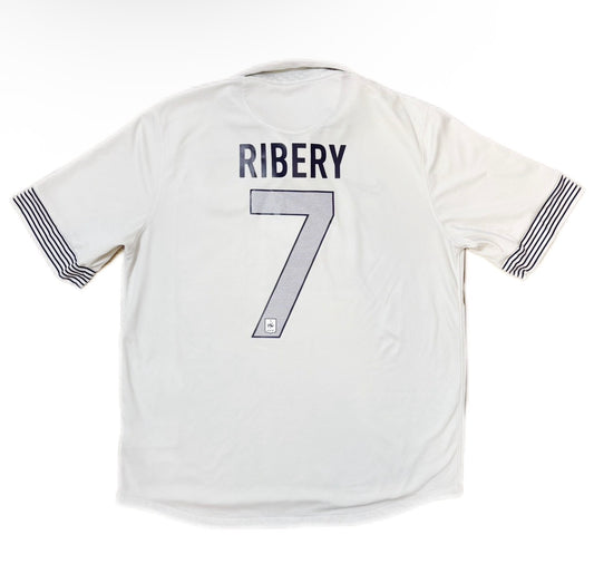 Authentic Ribery #7 France 2012-13 Away Football