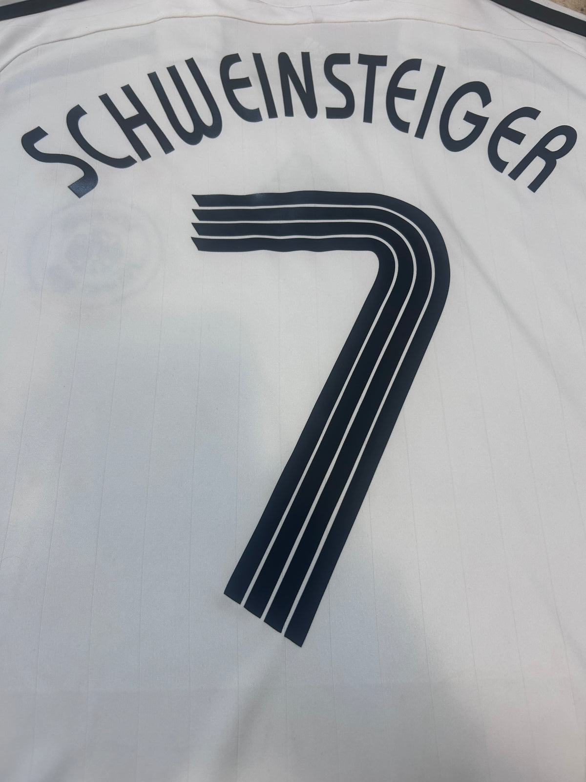 Authentic Schweinsteiger #7 Germany 2005-06 Home Football