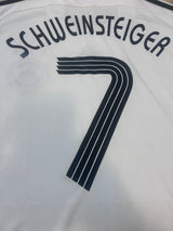 Authentic Schweinsteiger #7 Germany 2005-06 Home Football