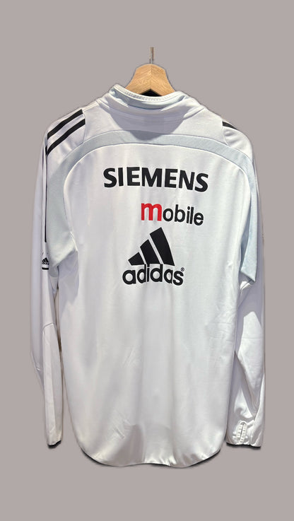 Vintage Real Madrid 2004/2005 quarter zip training top