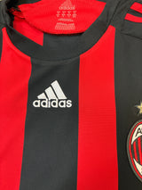Authentic Ronaldinho #80 AC Milan 2008-09 Home Football