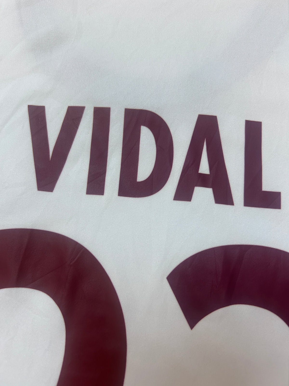 Authentic Vidal #23 Bayern Munich 2016-17 Third Football