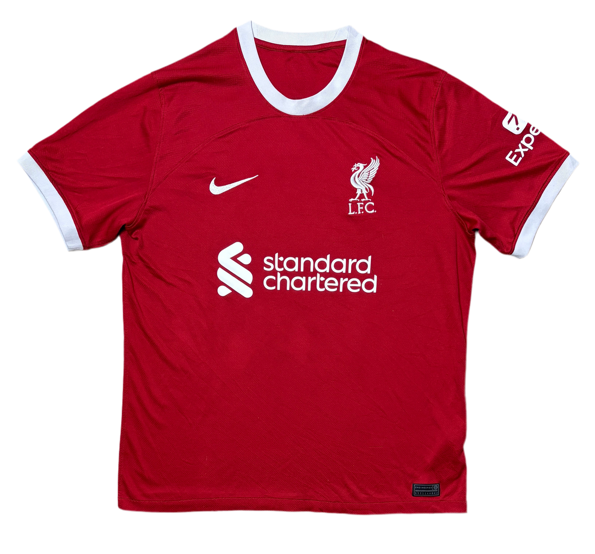 Authentic #8 Szoboszlai Liverpool 2023-24 Home Football