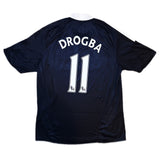Authentic Drogba #11 Chelsea 2008-09 Away Football